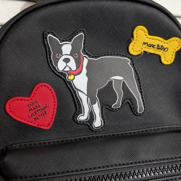 Marc Tetro Boston Terrier Mini Backpack - Picture 3 of 7